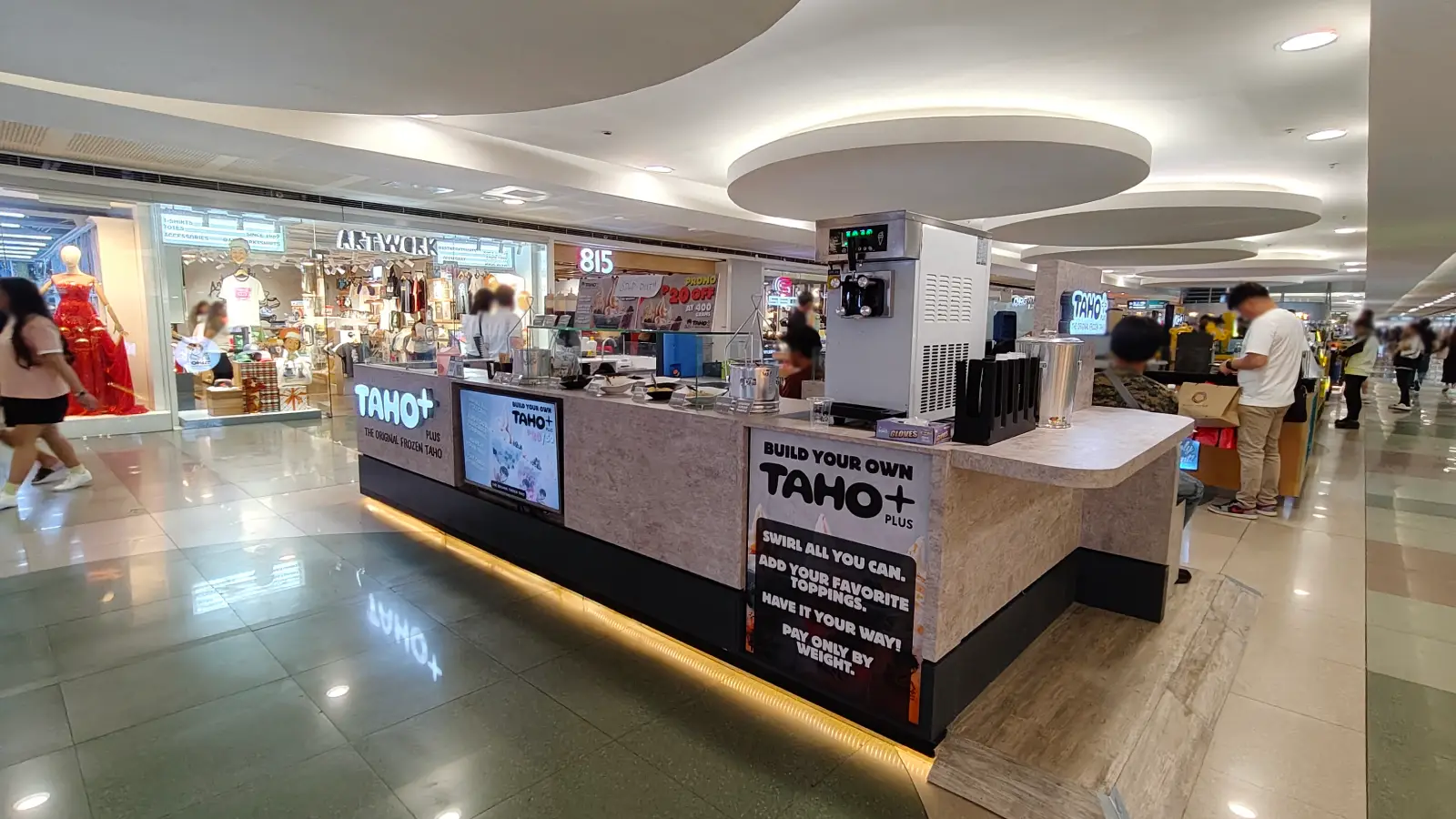 TAHO PLUS in SM City North EDSA